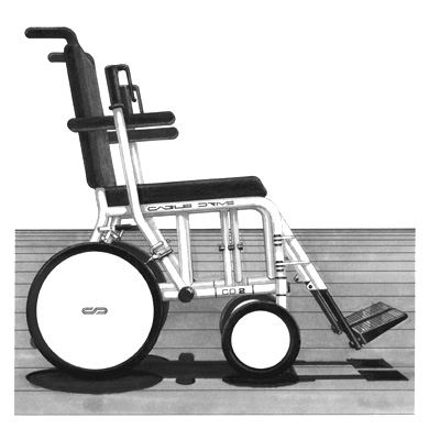 Lever Drive Wheelchair details